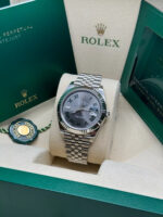 Rolex  Datejust 41mm 126334 Slate Roman Jubilee Stainless Steel Mens Watch - Image 5