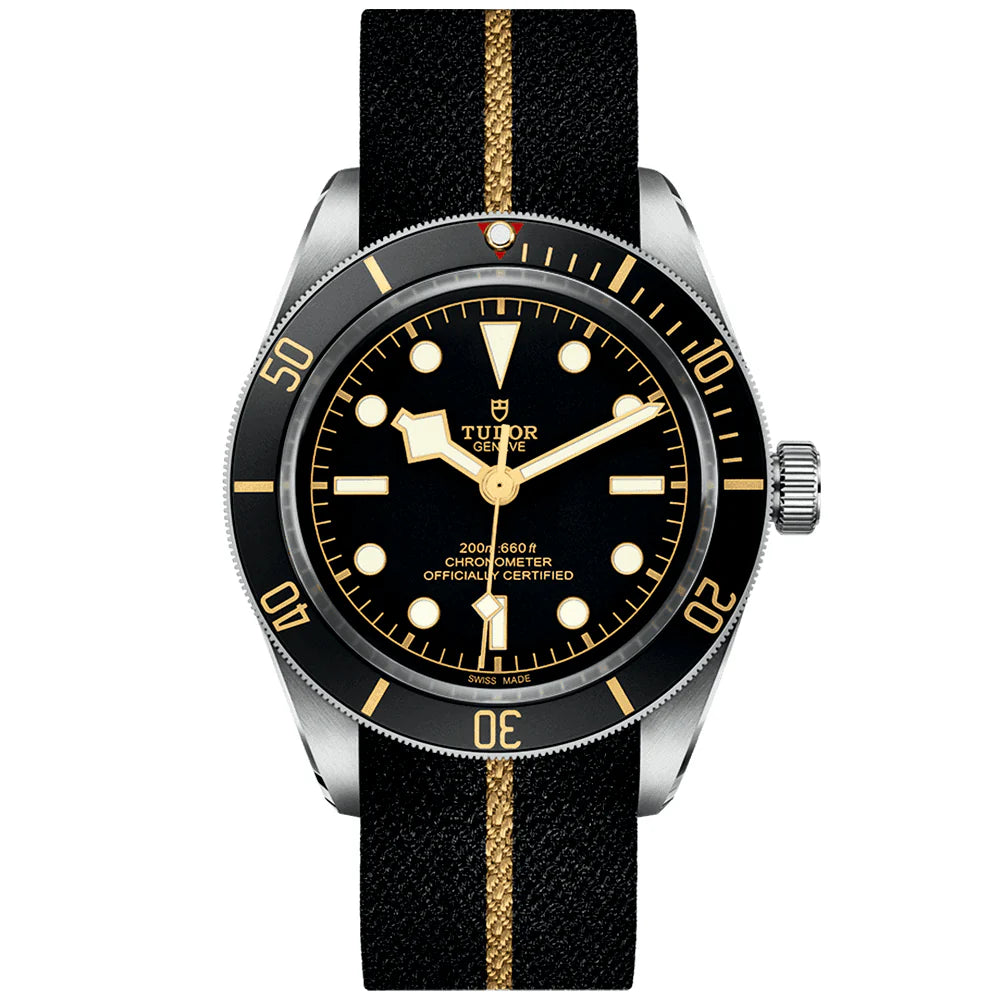 F074E20C-0A83-A58A-51AB-0434426D9214.jpg TUDOR Black Bay 58 39mm Black Dial & Bezel Automatic Fabric Strap Watch M79030N-0003 - Image 1