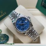 Rolex Datejust m278344-0037/0038 Blue Floral Motif Dial 31mm Oyster - Image 6
