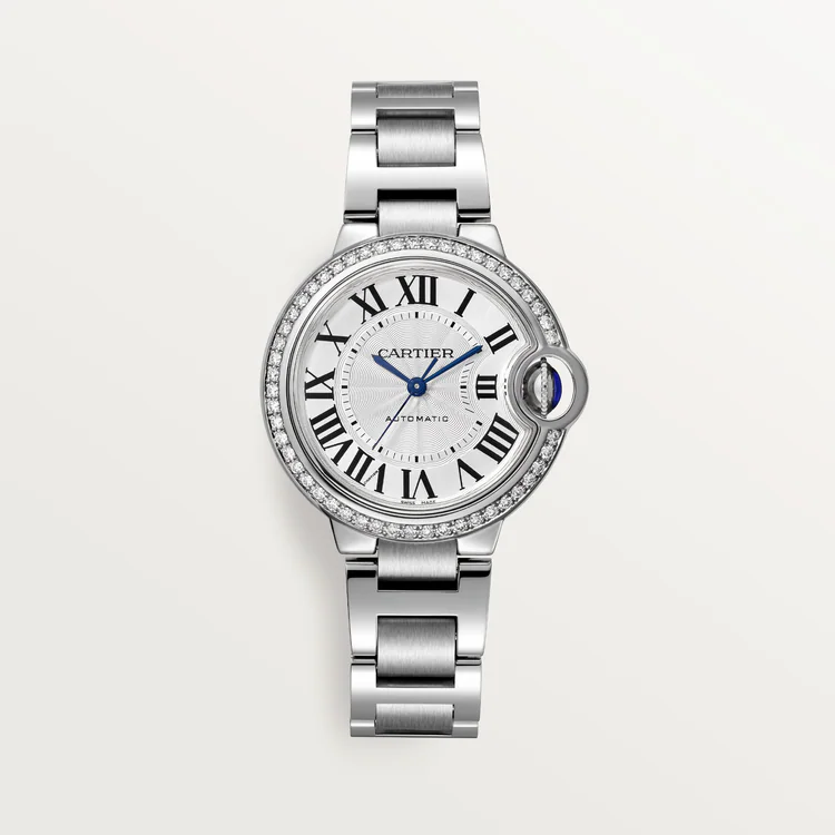F0B83926-FE72-D2D4-A0C3-AC0465284836.png Cartier BALLON BLEU Diamond Watch 33mm - Image 1
