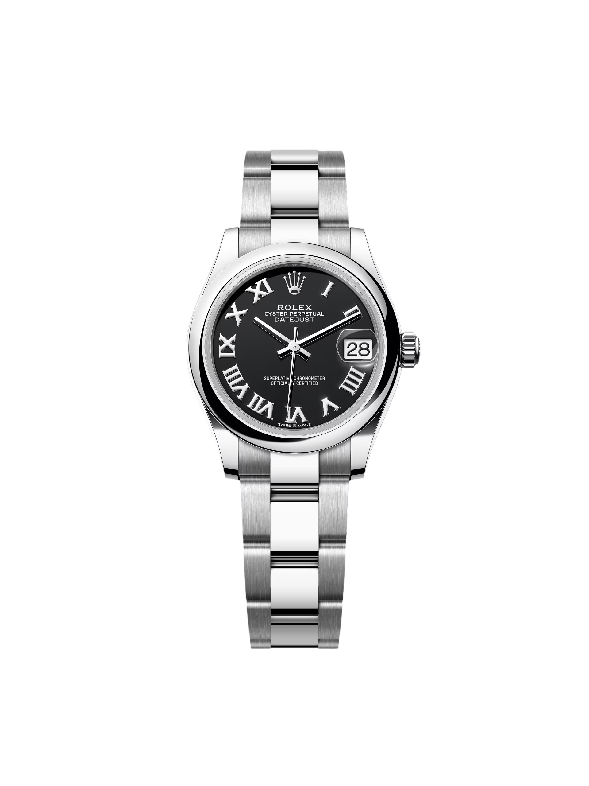F0CCB83A-7346-C19E-1B8F-77FFD543CFA1.png Rolex Datejust m278240-0001/0002 31mm Black Roman Domed Bezel Oyster Oystersteel - Image 1