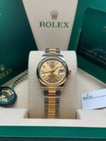 Rolex Datejust m278243-0013/0014  31mm Champagne Dial Yellow Rolesor Oyster Watch - Image 3