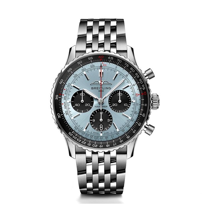 F25C7CE2-EFDD-18EE-7EFE-FF264E7BE0EE.png Breitling AB0138241C1A1 Navitimer B01 Blue Dial - Νew - Image 1