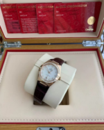 Omega Constellation Ladies' Selection 29mm Sedna™ gold on leather strap 131.58.29.20.55.002 - Image 4