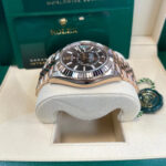 Rolex  Sky-Dweller 42mm 336935-0006 Rose Gold Chocolate Dial Jubilee - Image 6