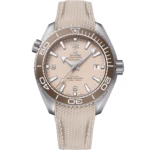 Omega Seamaster Planet Ocean 600M 43.5mm Linen Dial Stainless Steel Strap 215.32.44.21.09.001
