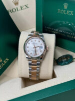 Rolex Datejust m278271-0015/0016 Silver 31mm Dial Oyster Bracelet Watch - Image 6