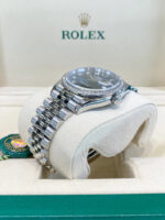Rolex  Datejust 36mm 126284 Bright Blue Dial Jubilee Bracelet - Image 6