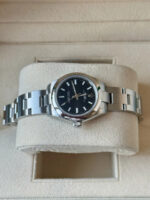 Rolex Oyster Perpetual 28mm 276200-0010 Black Dial Oyster Bracelet Watch - Image 7