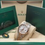 Rolex  Datejust 36mm 126231 Silver Fluted Motif Dial Oystersteel and Everose gold Bracelet - Image 6