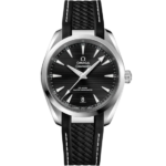 Seamaster Aqua Terra 150M 38mm, steel on rubber strap 220.12.38.20.01.001