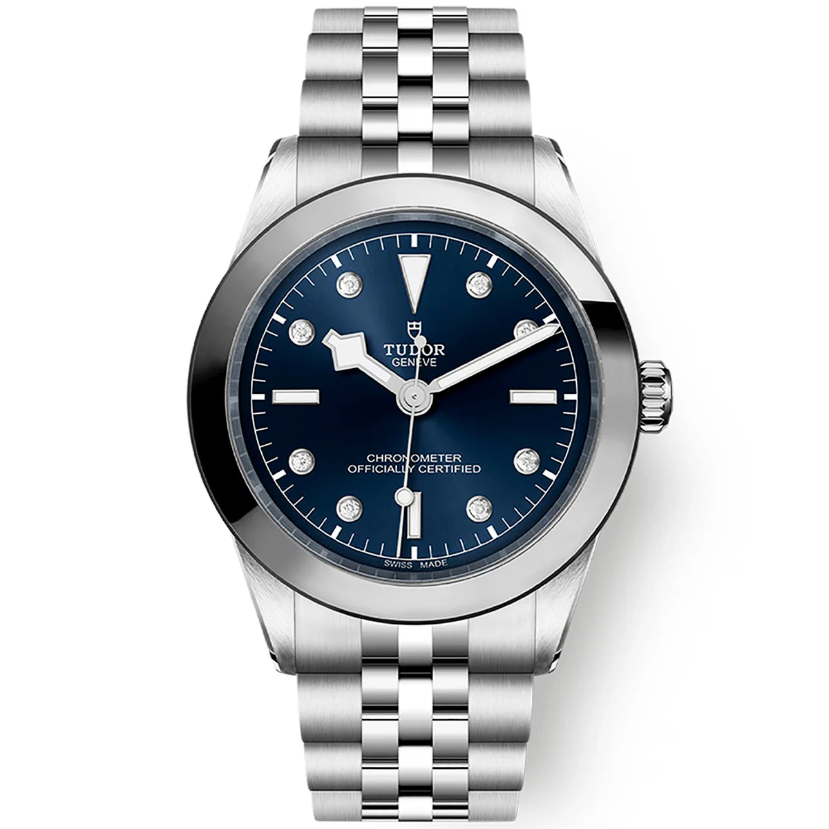 F4F2A848-0330-DB4E-8277-4CED6CCB1931.jpg TUDOR Black Bay 39mm Blue Diamond Set Dial Men's Bracelet Watch M79660-0005 - Image 1