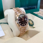 Rolex  Day-Date President 40mm Everose Eisenkiesel Diamond Baguette Dial - 228235 - Image 3