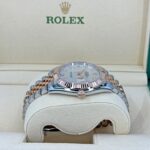 Rolex Datejust 41mm 126331 MOP Diamond Jubilee Steel and Rose Gold Watch - Image 8