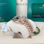 Rolex  Day-Date President 40mm Everose Eisenkiesel Diamond Baguette Dial - 228235 - Image 5