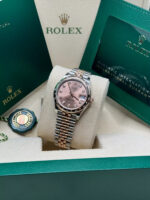 Rolex Datejust m278341-0023/0024 Rosé Dial 31mm Oyster Bracelet - Image 9
