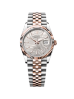 Rolex  Datejust 36mm 126231 Silver Palm Motif Dial Oyster Bracelet - Image 2