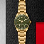 TUDOR Black Bay 58 18K 39mm 18ct Yellow Gold Green Dial Bracelet Watch M79018V-0006 - Image 2