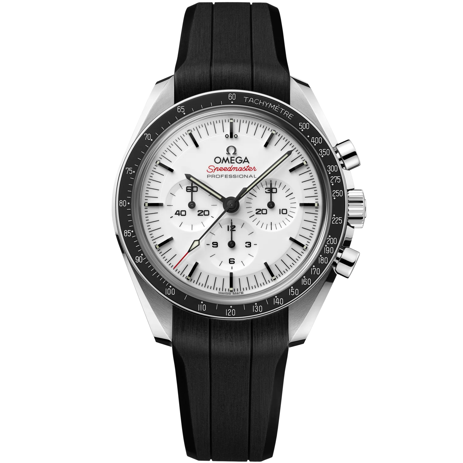 F5C8BFA1-8804-6875-B0FD-0C4E0B012338.png Omega Speedmaster Moonwatch Professional 42mm White Dial Stainless Steel Strap 310.32.42.50.04.001 - Image 1
