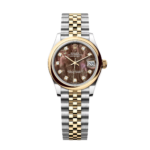 Rolex Datejust m278243-0023/0024 31mm Black Mother-of-Pearl Dial Yellow Rolesor Oyster Watch