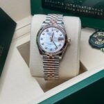 Rolex Datejust m278271-0025/0026 White Mother-of-Pearl 31mm Dial Oyster Bracelet Watch - Image 13