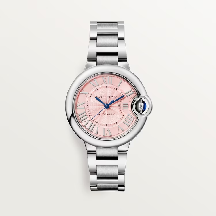 F612CD37-603D-6CDB-0EF5-CBE63EC5F3FC.png Cartier BALLON BLEU Pink Dial 33mm - Image 1
