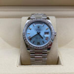 Rolex Day-Date 40mm 228396TBR-0030 Ice Blue Roman Dial - Image 2