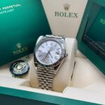 Rolex  Datejust 41mm 126334 Silver Index Jubilee Stainless Steel Mens Watch - Image 5