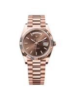 Rolex  Day-Date President 40mm Everose Gold Chocolate Index Dial - 228235