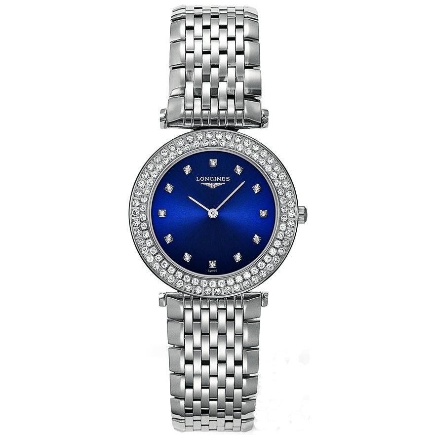 F676AF3B-D60A-1D39-91DB-0F1D784A17FE.jpg Longines Women's L43080976 La Grandes Classiques Flagship Diamond Stainless Steel Watch - Image 1