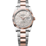 Rolex  Datejust 36mm 126231 Silver Palm Motif Dial Oyster Bracelet