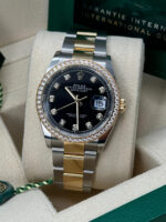 Rolex  Datejust 36mm 126283 Bright Black Dial Oyster Bracelet Watch - Image 8
