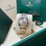 Rolex Datejust m278343-0003/0004 Silver Dial Yellow Rolesor Oyster Watch - Image 8
