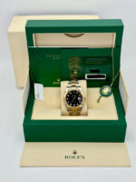 Rolex Datejust 41mm 126303 Black Diamond Oyster Steel and Yellow Gold Mens Watch - Image 12