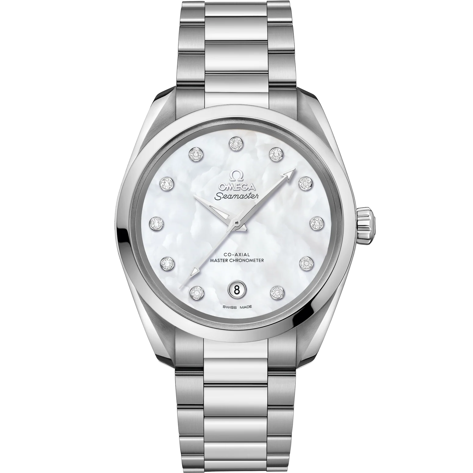 F7316AF1-4163-8927-321A-7210637D0693.png Omega Seamaster Aqua Terra 150M 38mm White Dial Stainless Steel Bracelet 220.10.38.20.55.001 - Image 1