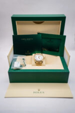 Rolex Day-Date 40mm White Mother-of-Pearl Dial President Watch 228348RBR-0046 - Image 9