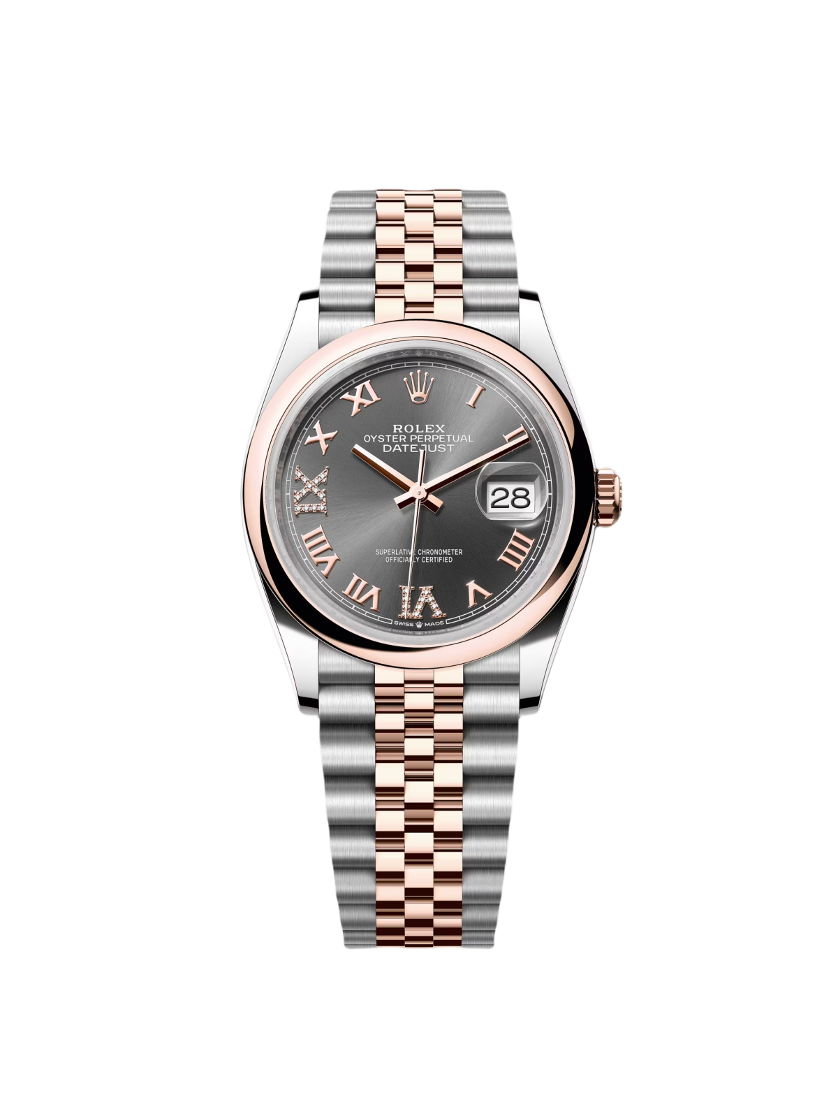 F7CF158B-60E5-639F-4026-E1A868D3DFD7.png Rolex Datejust 126201 Slate Dial 36mm - Image 1