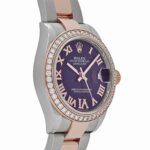 Rolex Datejust m278381-0015/0016 Aubergine Roman Dial 31mm Oyster Bracelet - Image 4