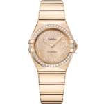 Omega Constellation Ladies' Selection 28mm Moonshine™ gold on Moonshine™ gold 131.55.28.60.58.001