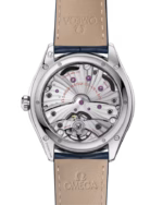 Omega De Ville Trésor 40mm Blue Dial with Diamonds Stainless Steel Strap 435.18.40.21.03.001 - Image 2