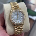 Rolex Datejust m278288RBR-0006 White Mother-of-Pearl 31mm Dial President Bracelet Watch - Image 6