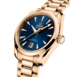 Omega Seamaster Aqua Terra 38 mm Blue Dial Stainless Steel and Sedna™ 18k Rose Gold Bracelet 220.50.38.20.03.001 - Image 2