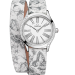 Omega De Ville Mini Trésor 26mm White Dial with Diamonds Stainless Steel Strap 428.17.26.60.04.002