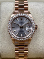 Rolex  Lady-Datejust 28mm 279135RBR Rose Dial Jubilee Bracelet - Image 6