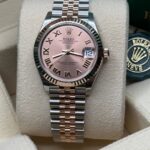 Rolex Datejust m278271-0005/0006 Rose 31mm Dial Oyster Bracelet Watch - Image 9