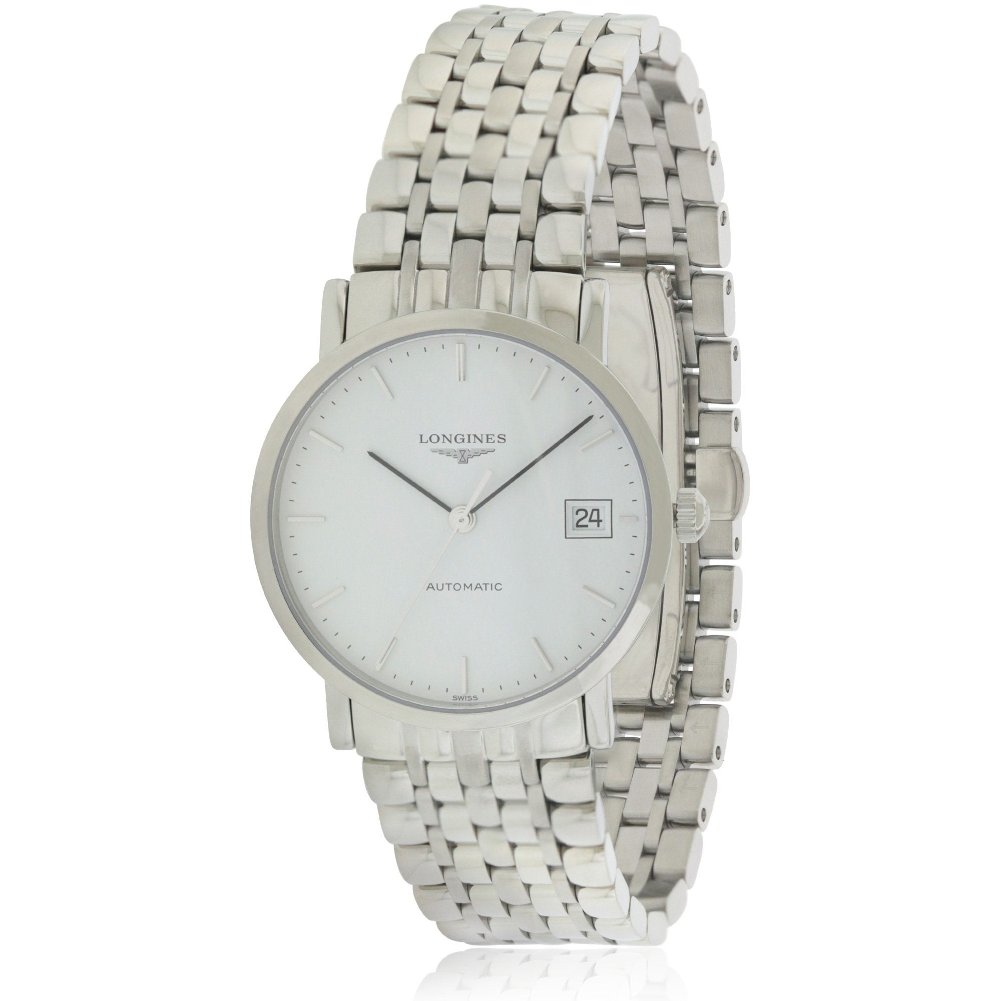 FB522070-50C9-DDAD-F332-CFA166643DDF.jpg Longines Women's L48094126 Elegant Stainless Steel Watch - Image 1