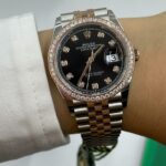 Rolex  Datejust 36mm 126281 Black Dial Jubilee Bracelet - Image 10