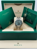 Rolex  Datejust 41mm 126334 Mint Green Fluted Motif Dial Oyster Bracelet - Image 13