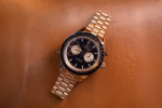 Omega Speedmaster Chrono Chime 45mm Blue Dial Sedna™ 18k Rose Gold Bracelet 522.50.45.52.03.001 - Image 10