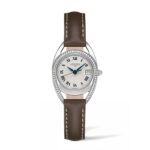 Longines Women's L6.136.0.71.2 Equestrian Brown Leather Watch